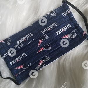 New England Patriots Face Cover Mask Child Size